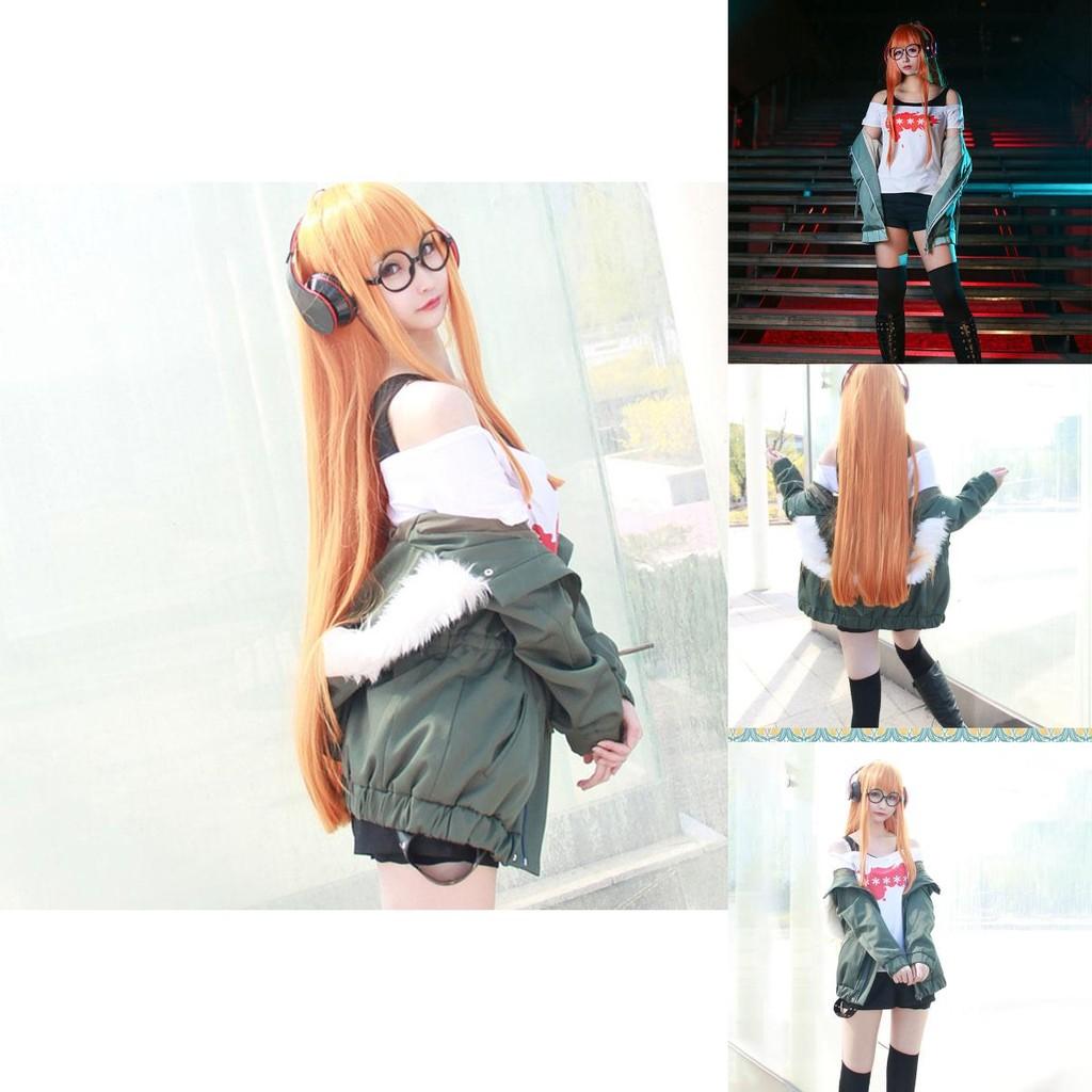 Persona 5 Costume Navi Cosplay Outfit With Polyester Fabric For Halloween Parties