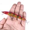 1st 9.6CM/8.4G HENGJIA 10färger Wobbler Minnow Fishing Lure Bionic Bass Pike Bait