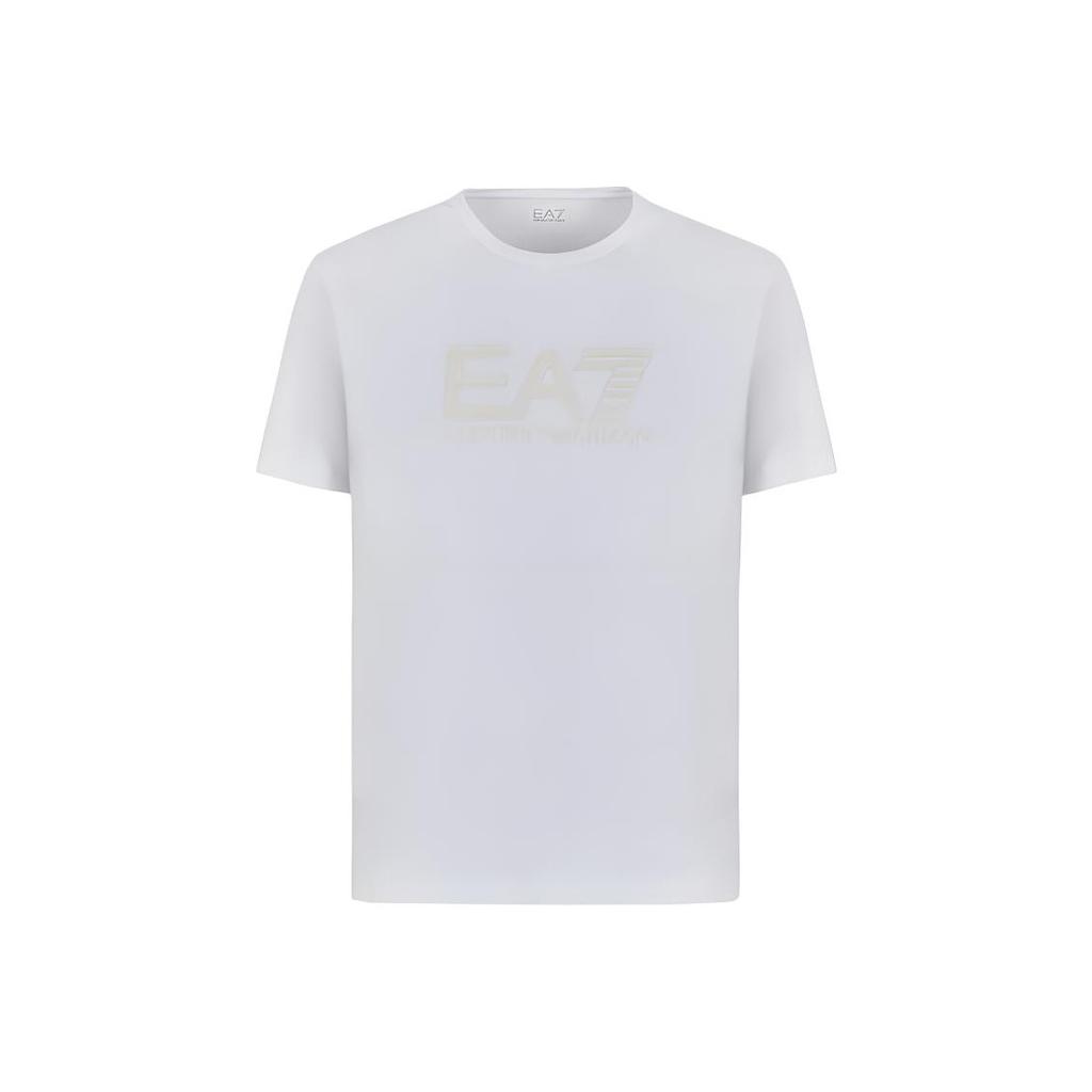 Emporio Armani EA7 Logo Crew Neck Pullover Short Sleeve T-Shirt Men Tops 6DPT62-PJVQZ-1100