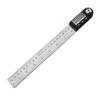 Stainless Steel Digital Angle Finder Secure Angle Locking Mechanism Ruler for Cutting Tile Brick Stone Wood