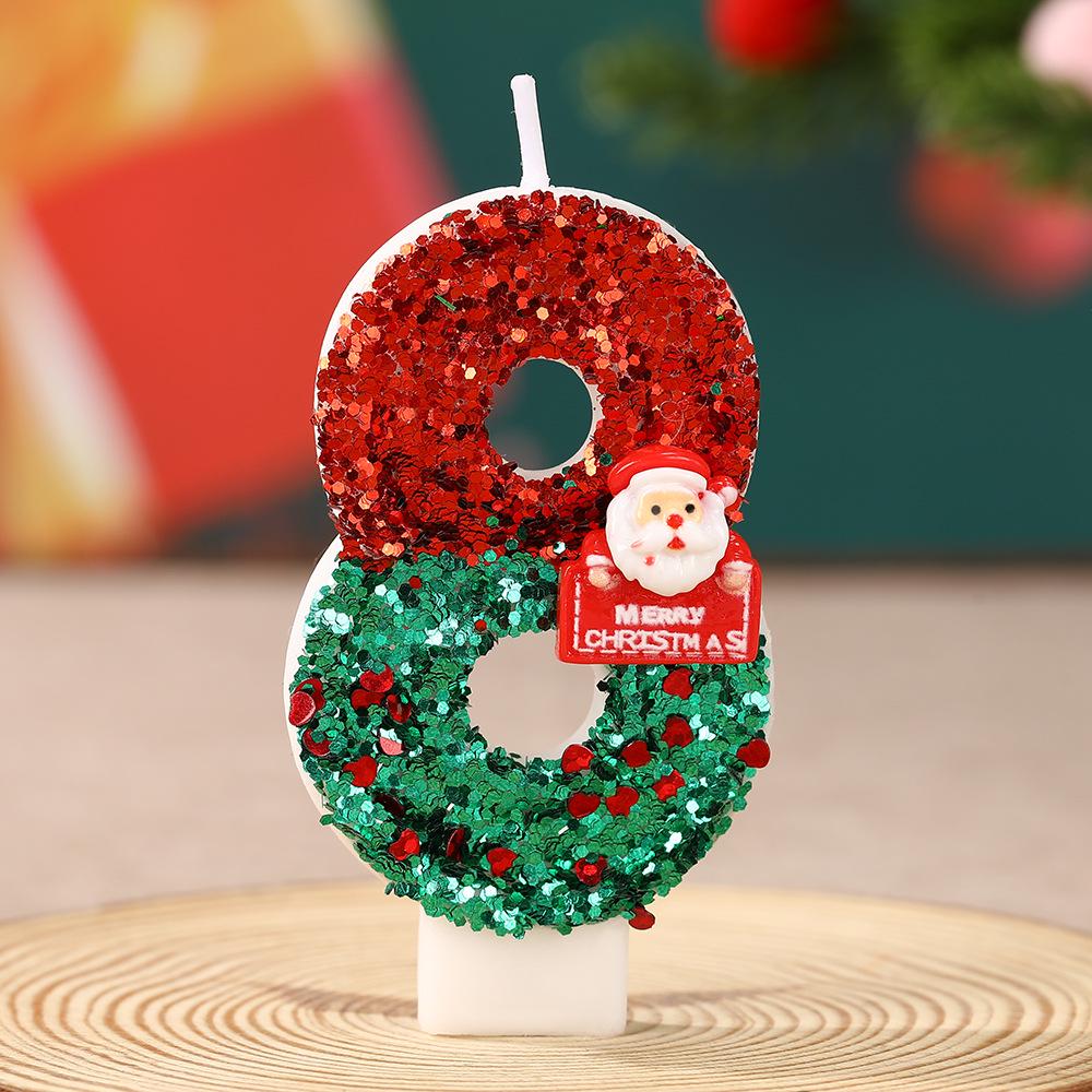 Santa Claus DIY Digital Candle for Holiday Parties