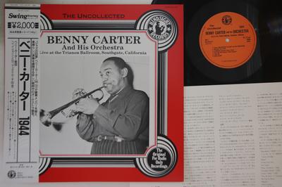 LP Record BENNY CARTER - Uncollected Benny Carter And His Or RJL3131 HINDSIGHT Japan Obi Jazz Used