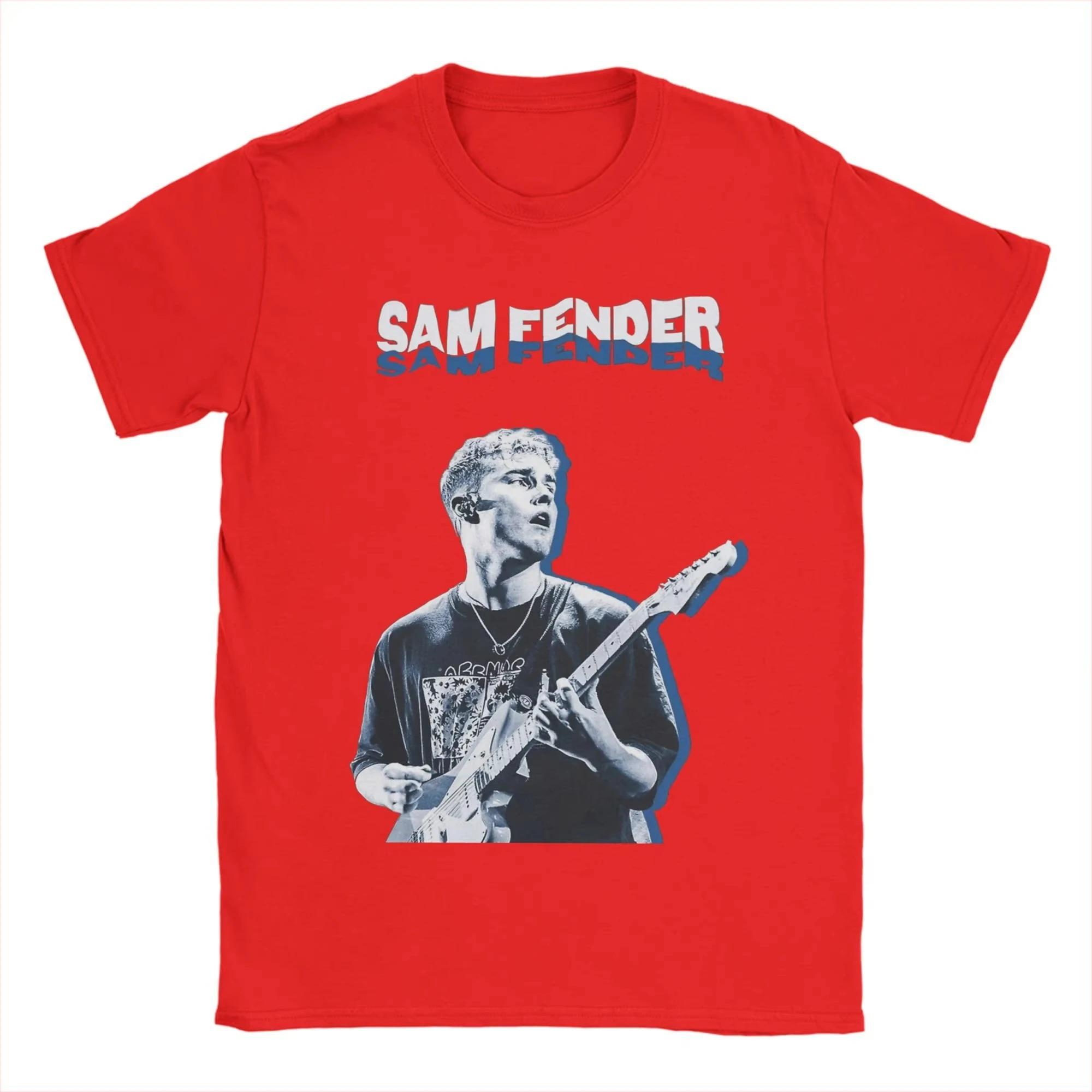 

Sam Fender Unisex Cotton Fun TShirt Crew Neck Short Sleeve TShirt New Arrival Famous Singer Comfortable Women And Men Tshirt 4XL