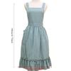 1pcs Home Kitchen Cooking Apron Long Dress Style Apron for Baking Art Nail Salon Milk Tea Coffee Shop Workwear