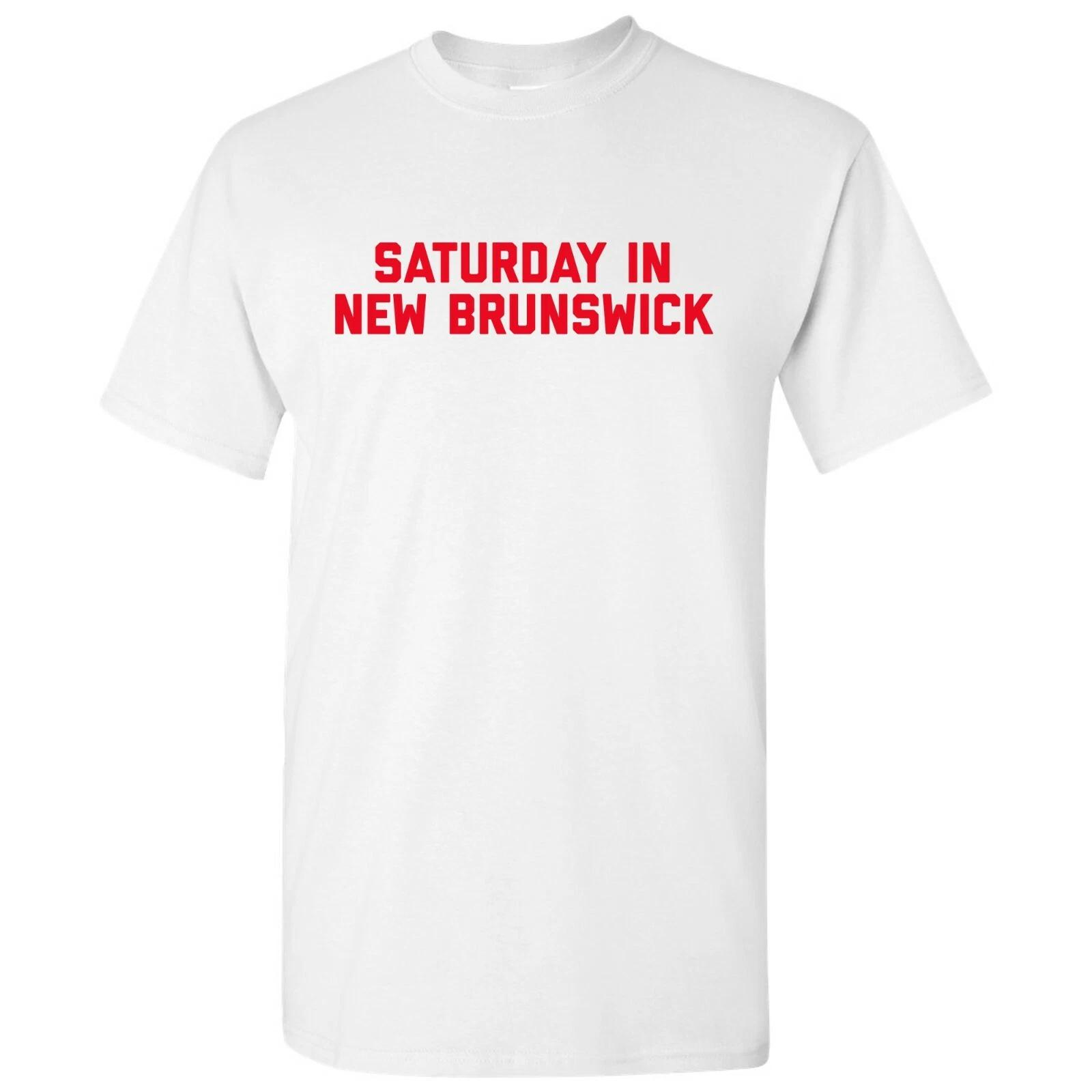 Saturday in New Brunswick - Football Saturdays Sport T Shirt - White L