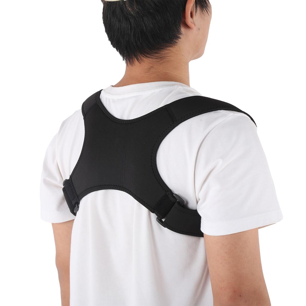 Verstellbare Rückenhaltungskorrekturstütze Stützgürtel Schlüsselbein Wirbelsäule Rückenstützbandage