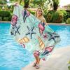Starfish Turtle Beach Towel Quick-Drying Small To Large Bath Towel For Beach Pool Yoga Gym Home Travel Towel Gift for Friend
