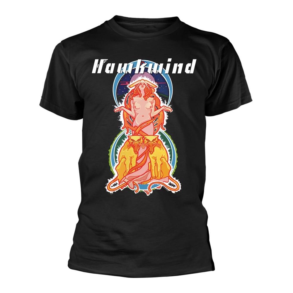 HAWKWIND - SPACE RITUAL BLACK T-Shirt Medium L