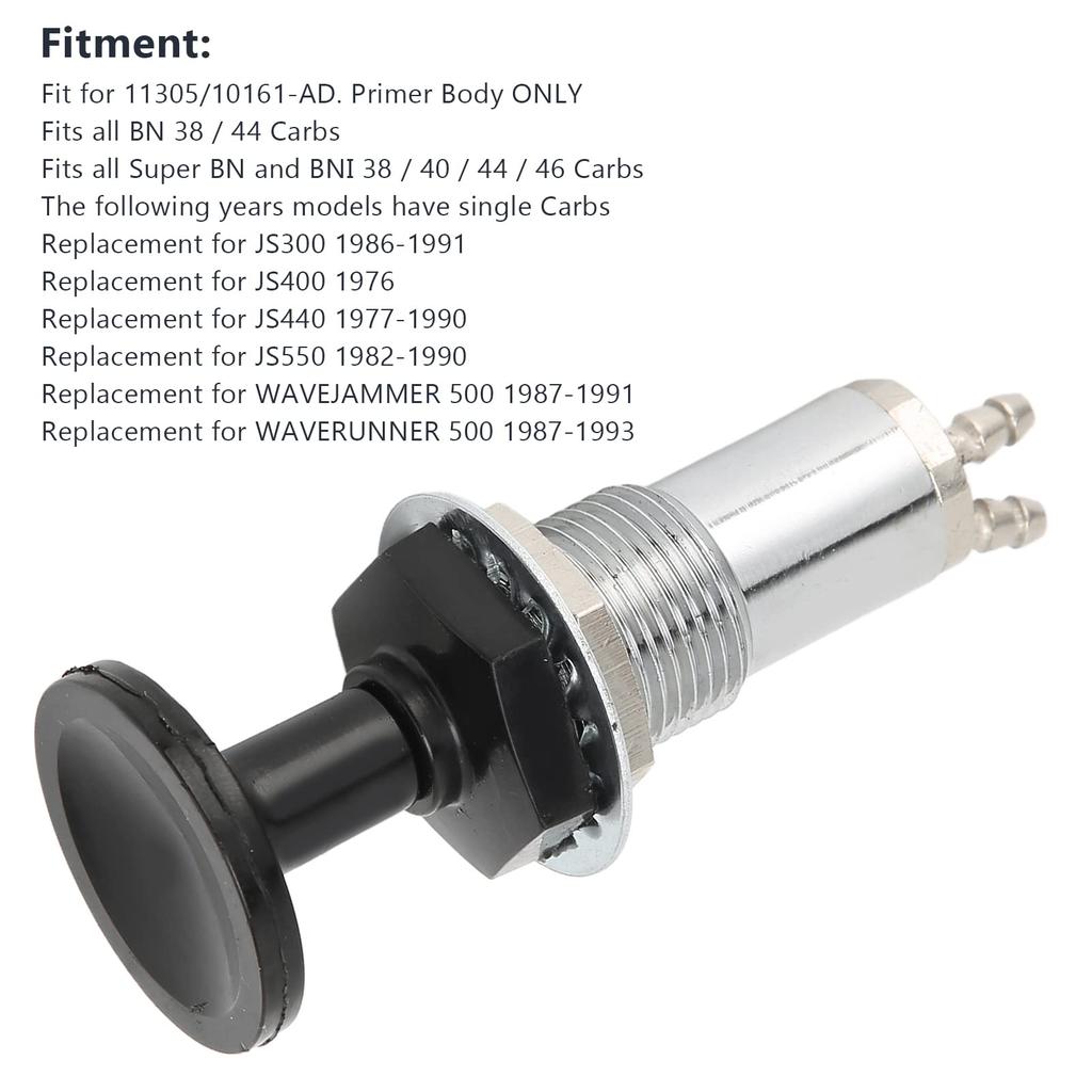 Palivové pístové čerpadlo Měď ABS Jet Ski Palivový primer Odolný vůči teplu Odolný Píst