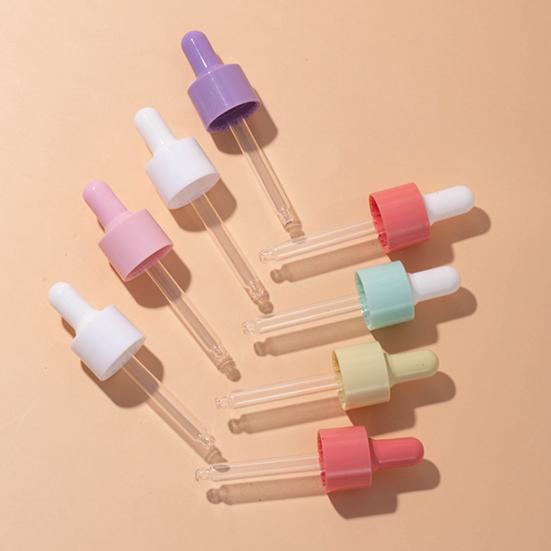 Dávkovač lahvičky Praktické kompaktní lehké skleněné kapátko Prázdné lahvičky na esenciální oleje Kosmetické potřeby