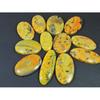 356Cts. Natural Bumble Bee Jasper Oval Cabochon Loose Gemstone 12Pcs Lot C-2231