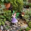 Resin Pinecone Girl Figurine For Outdoor Garden Decoration Waterproof Durable Art Design