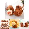 Capybara Plush Keychain Toy For Kids And Teens Perfect As Birthday Gift