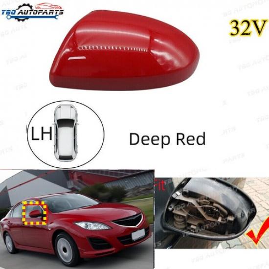 Red Passenger for Mazda 6 Atenza GH 2009 2010 2011 2013 Side Mirror Cover WING