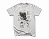 Bald Eagle Anatomy T-Shirt: Wildlife Bird of Prey Graphic Tee - Hand Screen Printed