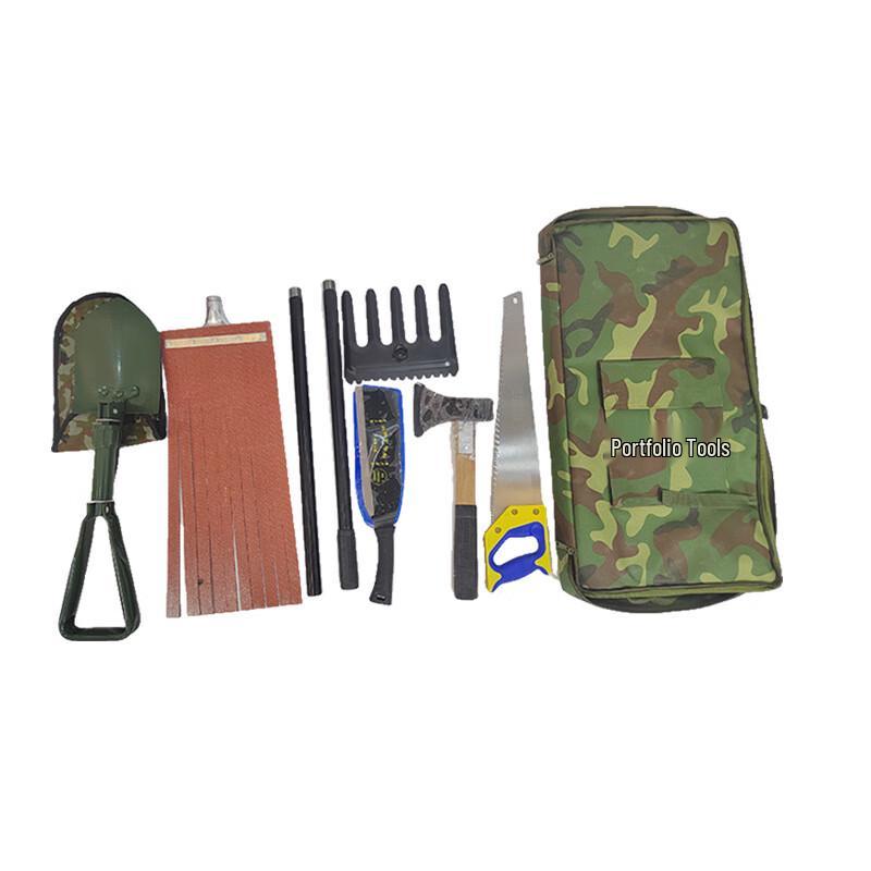 Brangdy Portable 8-Piece Forest Fire Rescue Tool Kit Standard
