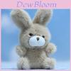Adorable Cute Bunny Plush Toy Keychain Soft Cartoon Animal Pendant Doll