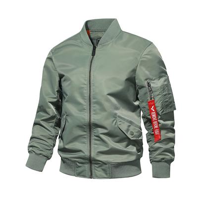 Autumn and Winter Outerwear Bomber Jacket Men's Flight Jacket