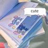 MINISO 50 szt. Karteczki samoprzylepne Stitch Anime No Times Memo Zdejmowalne Samoprzylepne Naklejki Kreskówkowe Artykuły Szkolne Papiernicze