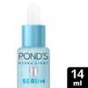 POND'S Hydra Light 2% Hyaluronsäure Serum 14ml Für 72 Stunden Tiefenhydratation, Pralle & Strahlende Haut, Leichtes Schnell Einziehendes Gesichtsserum