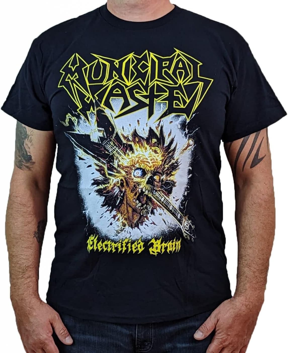 Municipal Waste (Electrified Brain) Men s T-Shirt S