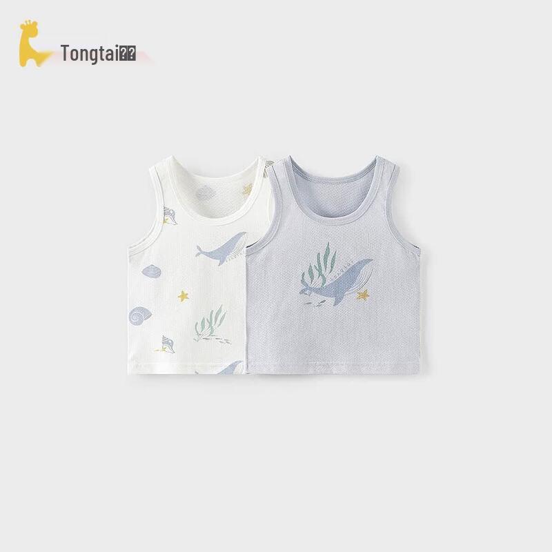 Tongtai Baby Summer Pure Cotton Sleeveless Vest