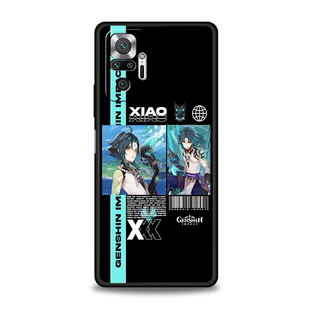 

Genshin Impact Kazuha Роскошный чехол для телефона Xiaomi Redmi Note 12 11 10 Pro Plus 9S 9 8 7 9T 8T 9C 9A 5G K40 игровой мягкий чехол Redmi Note 12 5G