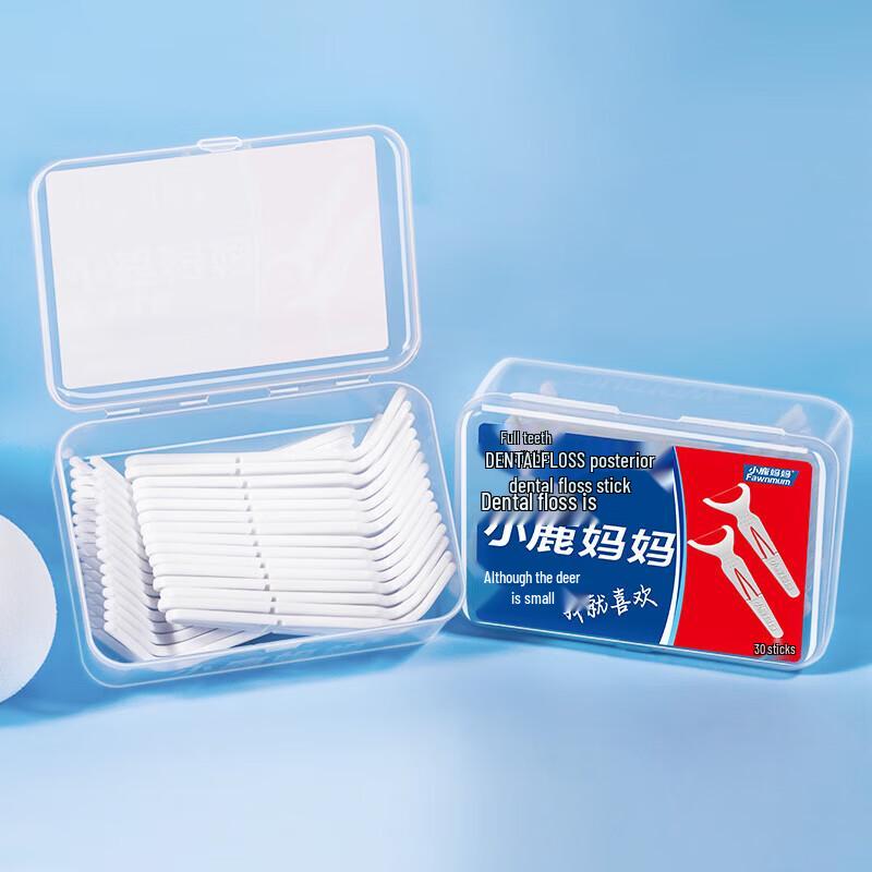FAWNMUM Disposable Dental Floss Sticks