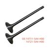 The 14711-5A4-H00 and 14721-5A4-H00 are suitable for intake and exhaust engine valves in the ninth generation Honda Accord.