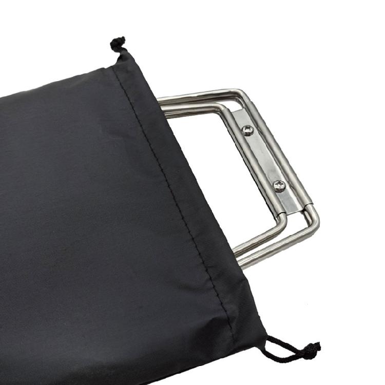 Camping Foldable Metal Stand Metal Luggage Rack Portable Folding Coolers Stand Storage Box Brackets Easy to Carry