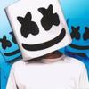 Marshmello Mask Cosplay Costume Accessory Helmet for Halloween Party Props