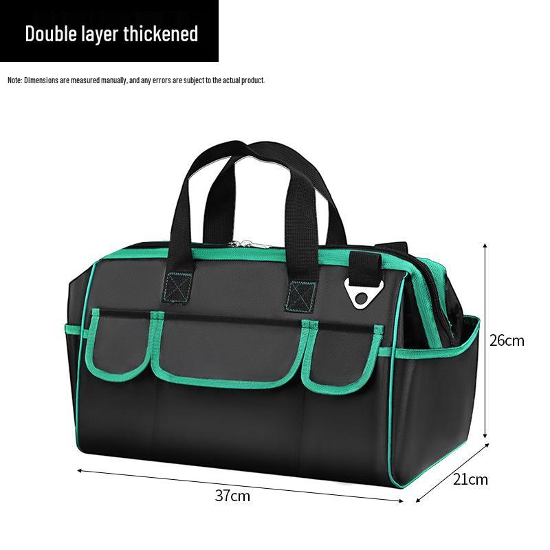 Durable Waterproof Tool Bag for Carpenter/Electrician - Portable, Thickened, Wear-Resistant, Multi-Functional Tote