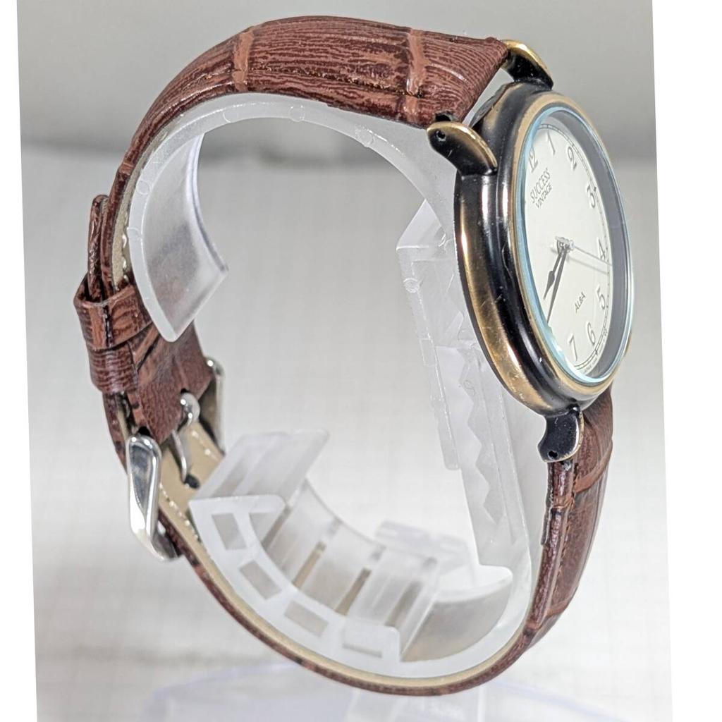 SEIKO ALBA SUCCESS Vintage Battery and Strap Working Men's Watch, Replaced, Condition, O-07