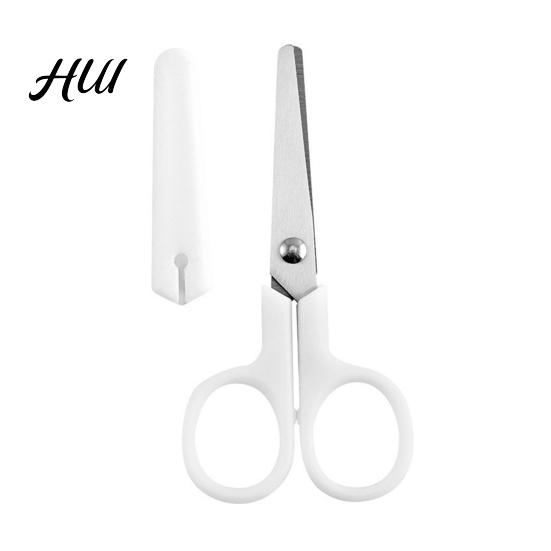 Kids Scissors with Cover Cover, Safety Protection Design Sharp Scissors, Comfortable Ergonomic Grip for School Office Home Craft Tools