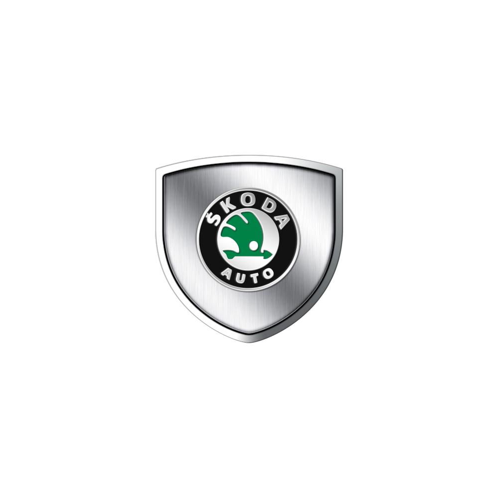 AAAAA1 1/2Pcs Car Accessories 3D Metal Shield Body Trunk Emblem Stickers For Skoda Octavia 5 7 Rapid Fabia A7 Superb KAMIQ Roomster VRS