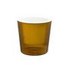 Vaso de Flores Autoirrigável Plástico Listrado com Cordas de Pavio Reservatório de Água Vaso para Plantas de Interior para Mesa Escritório Decoração de Casa