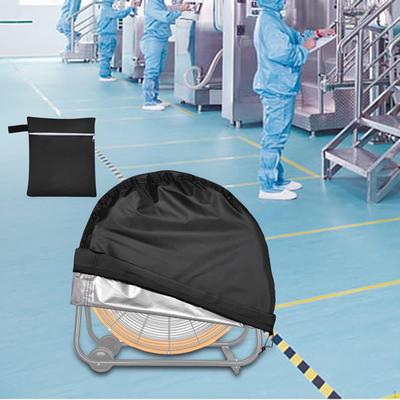 Industrial Fan Cover Blower Heavy Duty Polyester Protect Children's Fingers Washable Protector