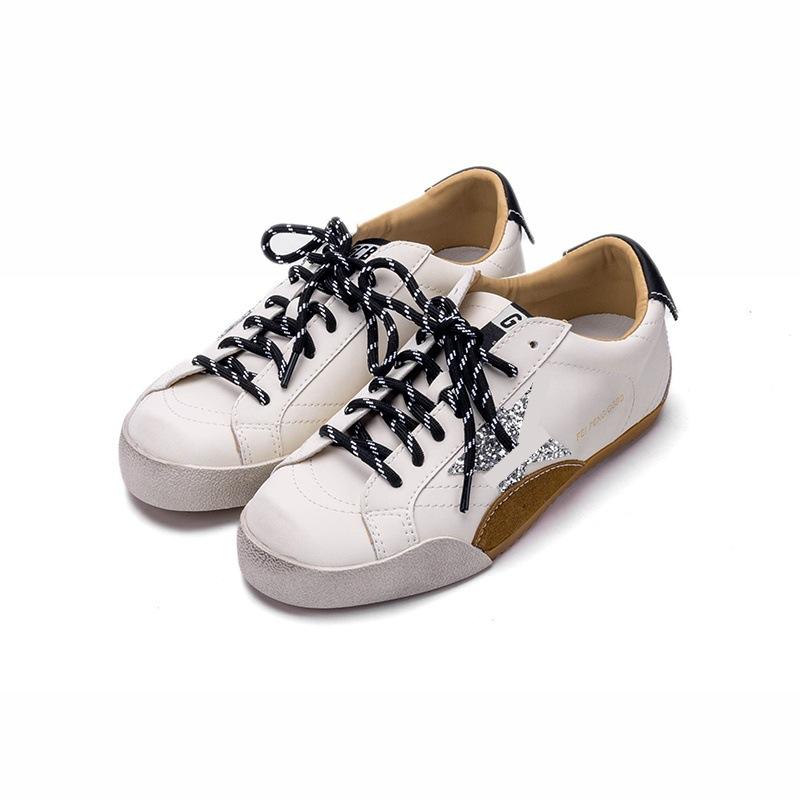 Versatile Small Dirty Shoes Women's Board Shoes New Age-reducing Star Casual Shoes Women's Little White Shoes