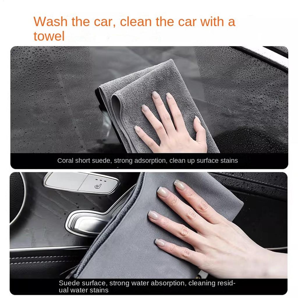 Car Cleaning Towels 1PC Cleaning Cloths Lint Free Microfiber Cleaning Towel Cloths Reusable Cleaning Towels Absorbent for Car