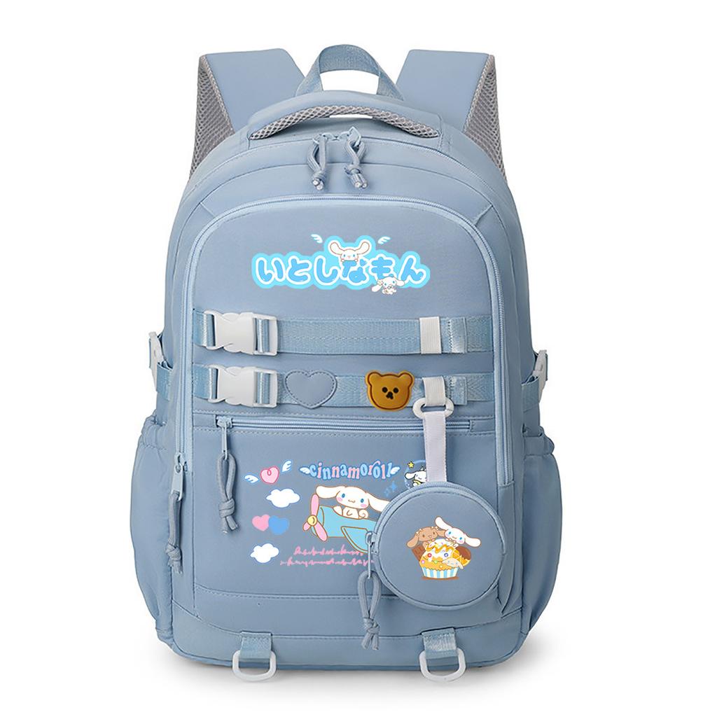 Big-Eared Puppy Cute Cartoon Printed Backpack College Style Primary And Secondary School Students Large-Capacity Schoolbag