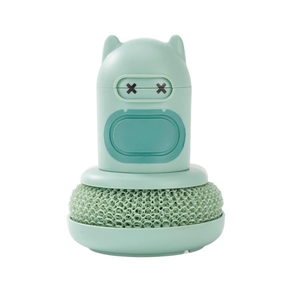 Haushaltsreinigungsbürste Küche Cartoon Druckbürste Kreative Flüssigkeit Niedliche Topfbürste Neue Topfbürste