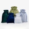 Velvet Drawstring Bag Portable Jewelry Makeup Storage Pouch Dustproof Wrapping Bag for Candy Party Favor Christmas Gift