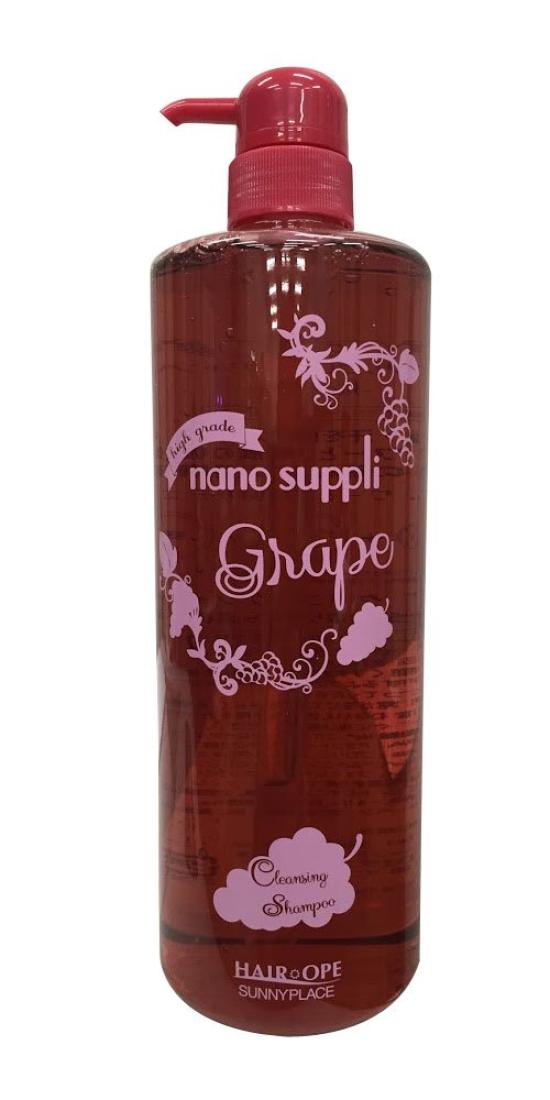 

Hairope Nano Supplement Очищающий шампунь Виноград 1000мл Кремово-белый 1,0 литр (х 1)