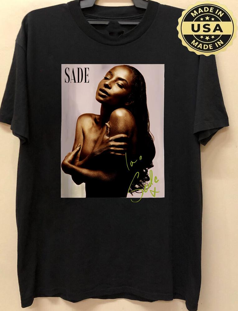

New Sade Adu Signed Black Shirt Unisex COncert S to 5XL TR328 Unisex T-Shirt XL