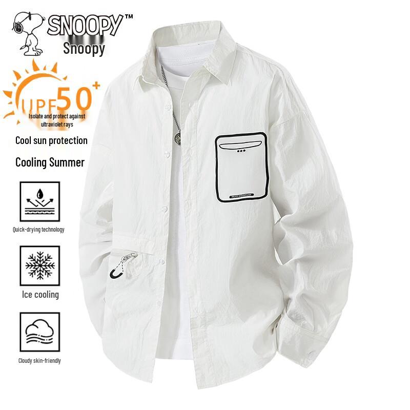 

SNOOPY Men s UV Protection Sun Jacket 2XL
