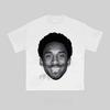 Summer Cotton T-shirts Streetwear Quality Basketball Kobe Bryant Graphics Printed Loose Oversized Tees Tops Men T Shirt Unisex