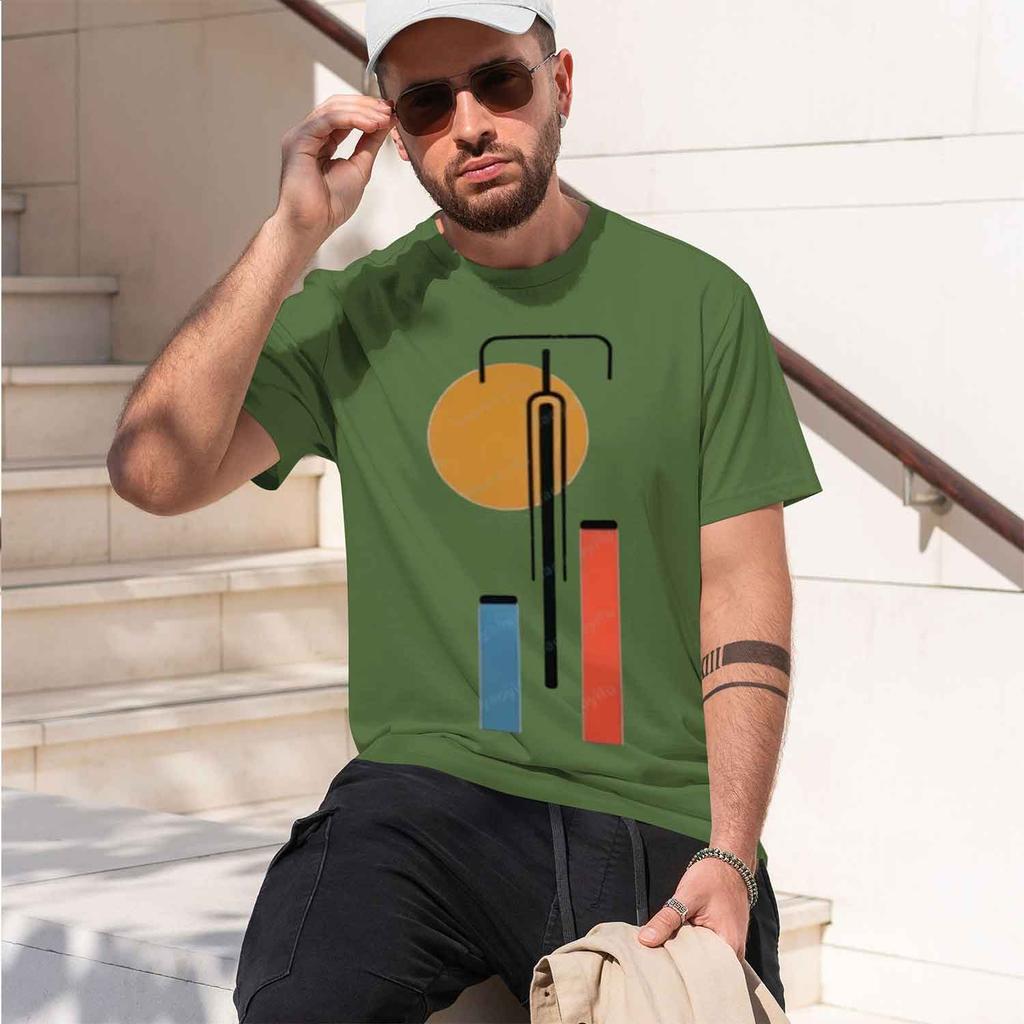 Bauhaus T-Shirt Vintage Grh Tee Unisex Kleidung Grh T-Shirts Streetwear Harajuku Hohe Qualität Oberteile T-Shirts 2026 Neues Modell Unisex Kurzarm