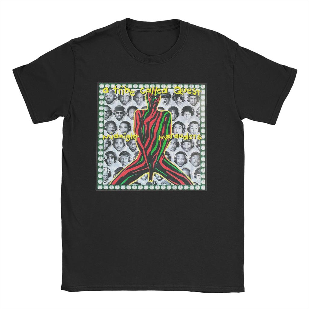 Pánská Dámská De La Soul ATCQ A Tribe Called Quest Trička Čistá Bavlna Oblečení Vintage Trička s Krátkým Rukávem Plus Size Trička