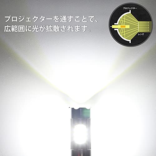 TOPINC PSX24W LED Tåkelys Hvit 6000K Tåkelyspære Høy Kvalitet LG 27SMD (24SMD Side + 3SMD Projektor Front) DC12V Kun kjøretøy Toyota 86 BRZ