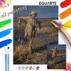 Halloween Scarecrow Field Digital Oil Painting Coloring Painting Hand Painting Home Decoration
